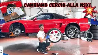 Cambio cerchi all'HONDA NSX, SL03 - più Japan di cosi! 😄 🇯🇵
