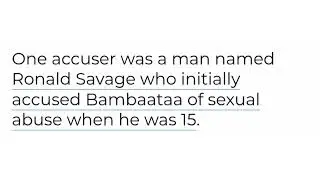 Afrika Bambaataa Faces Sexual Abuse Allegations From French Rapper/Fighter