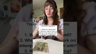 Journaling with the tarot | a small journal exercise with prompts for a fun tarot reading 🌙