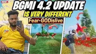 BGMI 4.2 UPDATE!#NONSTOP ACTION FeāR•GØÐisLive game play vs unknow player🤪