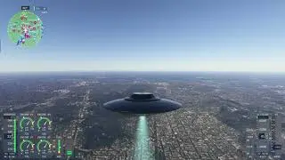 A UFO Crashing Near Washington, DC #aviation #ufo #msfs2024 #airplane #landing #crash #crashing