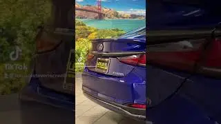 2022 Lexus ES 300h F Sport Ultrasonic Blue Mica | Lexus Stevens Creek