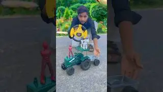 Remote control mahindra tractor testing 🫣