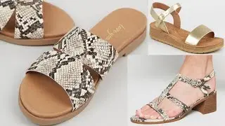 LATEST VERY PRETTY LADIES SANDALS IN LEATHER || NEW DESIGNS IN BRANDED SANDALS ||#FASHION4ALLBYRAHAT