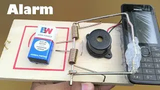 4 Awesome Alarm With Mouse Trap - Airsoft TRIP-WIRE