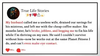 My husband called me a useless wife, drained our savings f #redditupdate #storytime #reddit