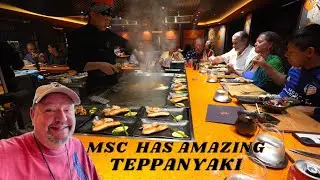 MSC Cruises' Amazing Teppanyaki - MSC Sea Day - Last Day At Sea