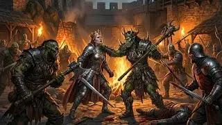 Orcs vs Humans vs Machines | The Parallel War Begins | AI Fantasy Movie| Part 1