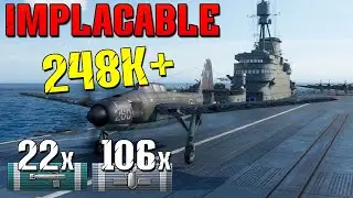 Aircraft carrier Implacable - Unexpected Performance