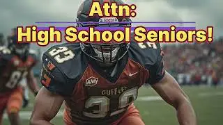 High School Senior FB Players!! Check this out!!