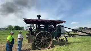 25hp Huber Steam Engine on the Sawmill