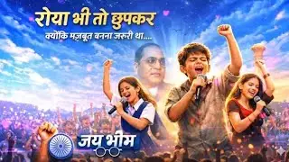 Roya bhi to chupkar। जय भीम सॉन्ग । Dr.B.R Ambedkar Tribute । Heart Touching Motivational song 2026