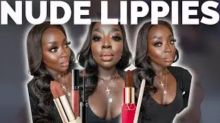 5 FAVORITE NUDE OMBRÉ DARK SKIN LIP COMBOS  *drugstore & high end* BROWN GIRL FRIENDLY | MenaAdubea