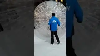 Ski Dubai transparent balloon...#dubai #malloftheemirates #shorts #viral #trending #enjoy #ice