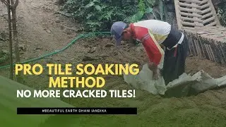 Pro Tile Soaking Technique: Prevent Floor Tiles from Cracking | Best Installation Method