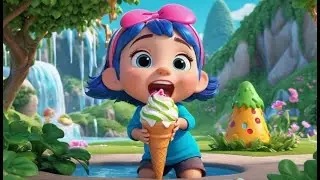 The Ice Cream Bridge Melts Away | Fun Adventure Rhyme | Sweet Surprise Song for Kids