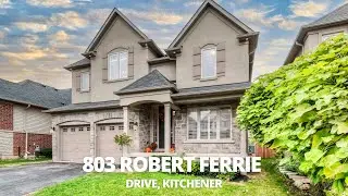 Immaculate Doon South Family Home - 803 Robert Ferrie Drive - Kitchener Real Estate Video