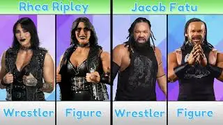 WWE Wrestlers And Their Action Figures 2025 | WWE Toys