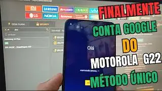 REMOVER CONTA GOOGLE MOTO G22 | M&Eacute;TODO &Uacute;NICO ATUALIZADO 2026