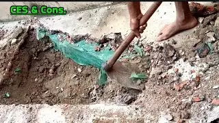 Foundation Pit Cutting #excavation#earthworks #foundation #trend #civilengineeringstudy&construction