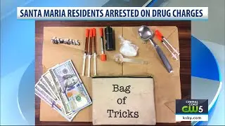 Santa Maria residents arrested on drug charges