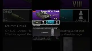 Leopard A1A1 (L/44) #warthunder #warthundermobile #shorts