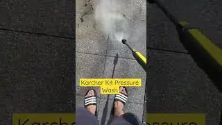 Karcher K4 - Pressure Washing - Dirt Blaster