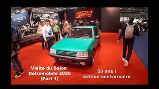 Visite du Salon Rétromobile 2026 (part 1) :