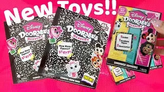 DISNEY DOORABLES ACADEMY CAMPUS CREW PACK & SURPRISE LOCKERS UNBOXING