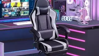 Homall Gaming Chair Review &ndash; Footrest, Massage Lumbar, Ergonomic Comfort for Gamer