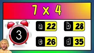 7 Times Table Quiz