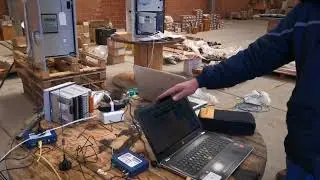 Demo de funcionamiento conectividad Router Advantech y Reconectador OVR-3 de ABB.