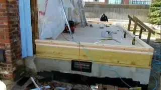 RENOVATION - Step 12: Laying Out & Marking the Top & Bottom Plates (February 5, 2012)