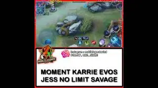 MOMENT KARRIE EVOS JESS NO LIMIT SAVAGE #shorts