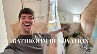 OUR BATHROOM HAS BEEN DEMOLISHED | LONDON HOME RENOVATION VLOG | PART 1