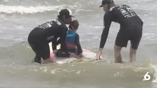 Surf camp held for children with special needs