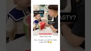How to get your kids to take medicine? Hack of life