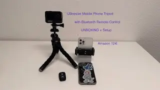 UBeesize GoPro / Smartphone cheap Tripod Amazon 12&euro; | Kamera Stativ billig UNBOXING