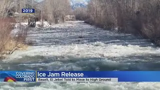Ice Jam Releases On Roaring Fork River Prompting Emergency Alert