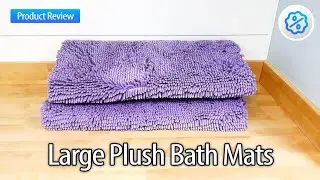 Ultimate Comfort: Up Close Review of MAYSHINE  Soft Plush Bathroom Rugs