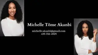 Michelle T&Ouml;ME Akanbi - 2021 Acting Demo Reel