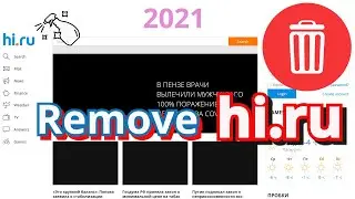 How To Remove Hi.ru From Chrome Windows 10