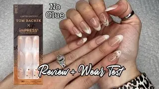 IMPRESS X TOM BACHIK PRESS ON NAILS REVIEW + WEAR TEST
