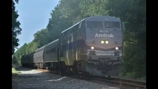 Full Week of Amtrak Action at Sanders Road! [4K | 2160p60]