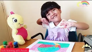 Colour Learning Activity with Ayushi 🎨 | Fun Colors for Kids 👧||Colour Activity for Kids 🌈