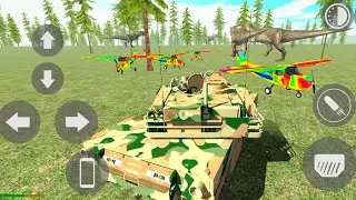 Indian Bikes Driving 3D All DINOSAUR attack my New Army tank