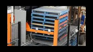 Starsplas | Replacement of the pallet for the Auotmatic Destacking system and Stacking system