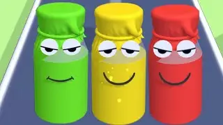 Juice Run 3D Gameplay All Levels iOS,Android