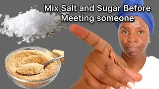 Mix Salt and Sugar Before meet Someone And Watch What Happens next