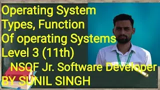 Operating System|Basic concept| Functions of OS|Types of OS| |Task Performed by OS| LEVEL3 | 11th